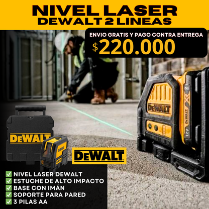 Súper Nivel Laser 2 Lineas - Dewal